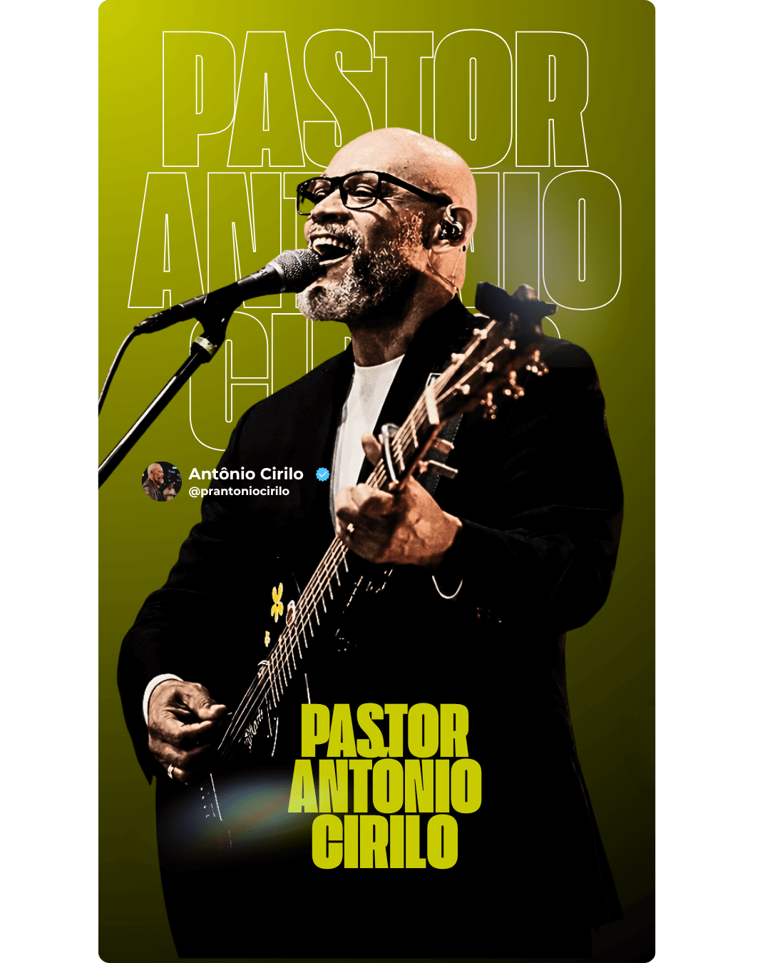 Pastor Antônio Cirilo, Cantor confirmado na Pulse Conference 2026