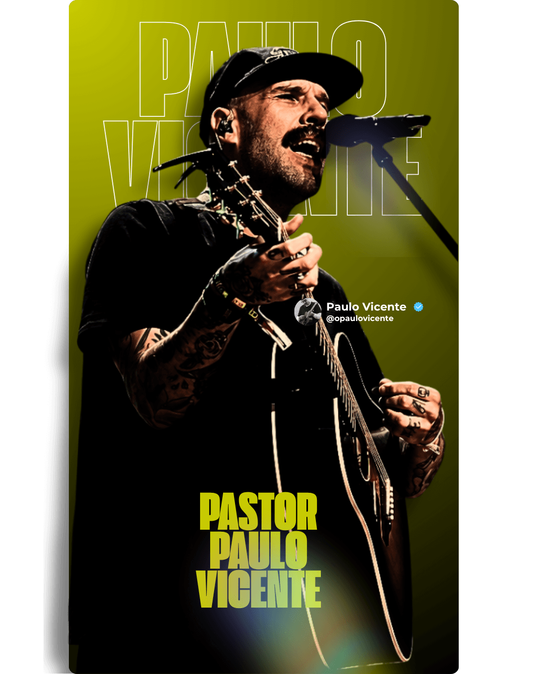 Pastor Paulo Vicente, Cantor confirmado na Pulse Conference 2026